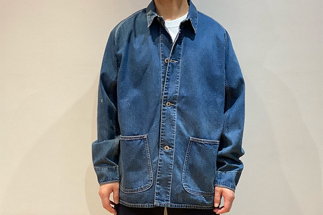 A.PRESSE/アプレッセ】Denim Coverall Jacket